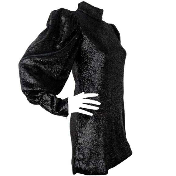 A.L.C. Christy Sequin Mini Dress - Picture 5 of 16